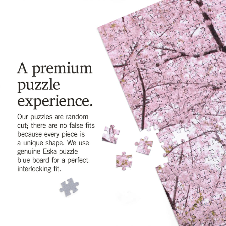 Cherry Orchard Blossoms, Jigsaw Puzzle Puzzle Lantern Press 