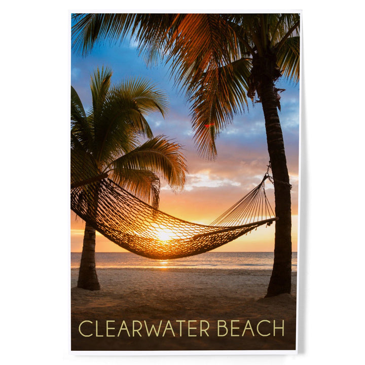 Clearwater Beach, Art & Giclee Prints Art Lantern Press 