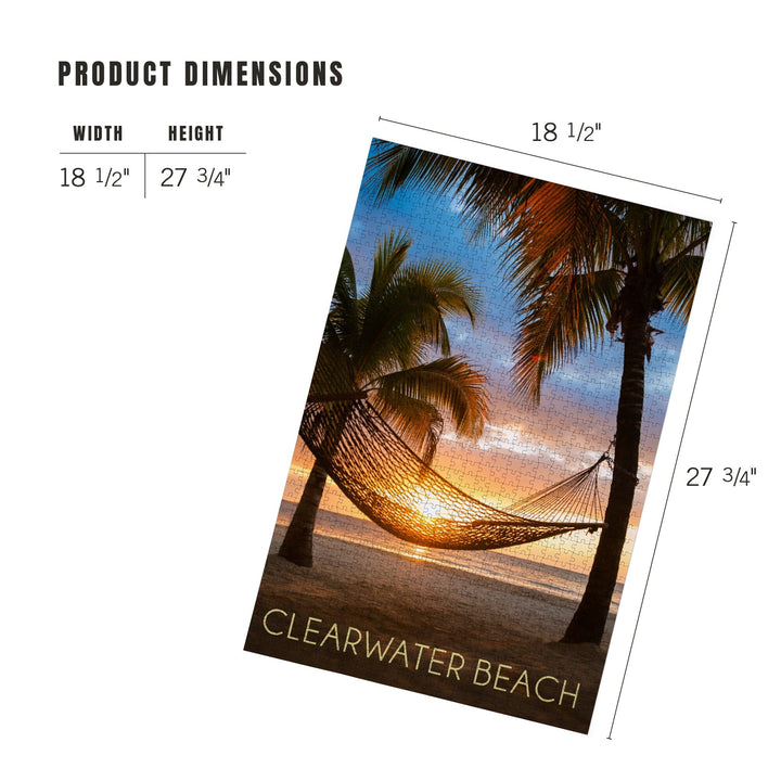 Clearwater Beach, Jigsaw Puzzle Puzzle Lantern Press 