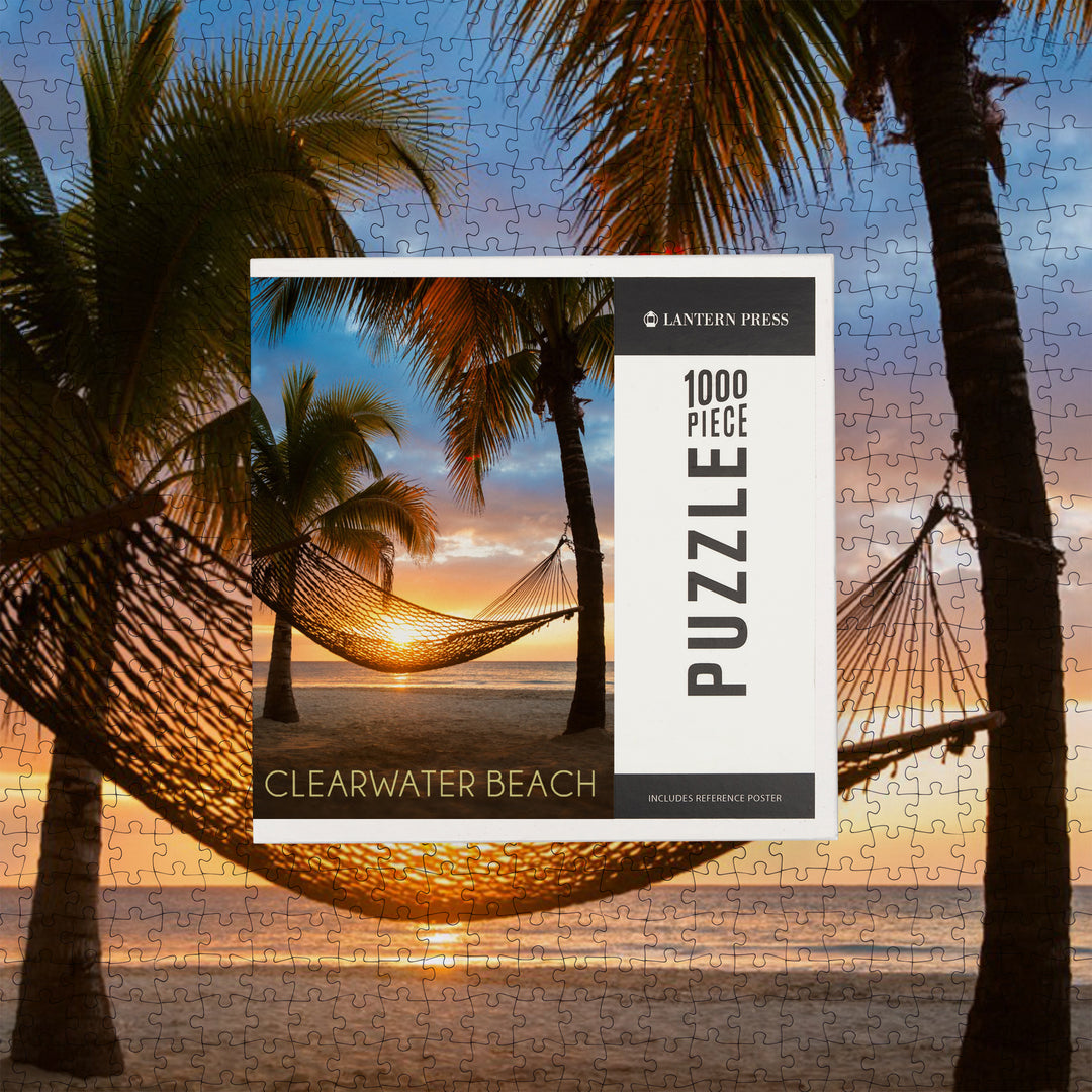 Clearwater Beach, Jigsaw Puzzle Puzzle Lantern Press 