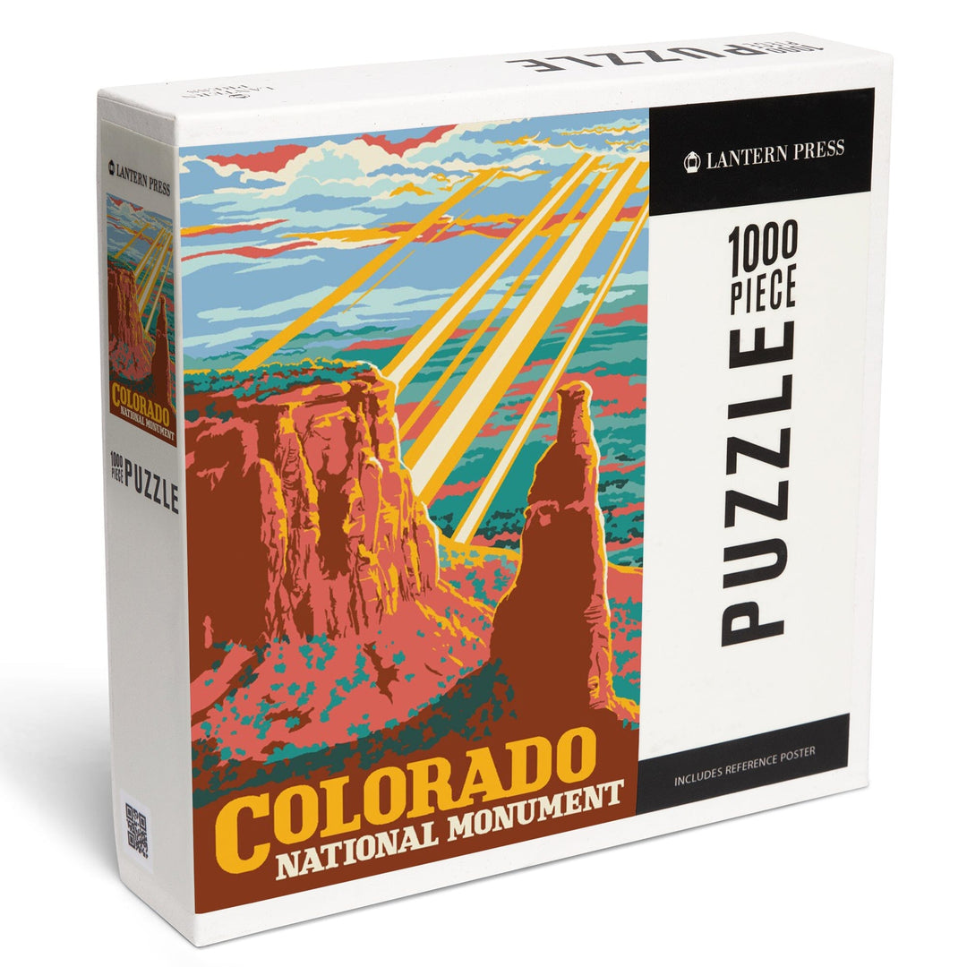 Colorado National Monument, Explorer Series, Jigsaw Puzzle Puzzle Lantern Press 