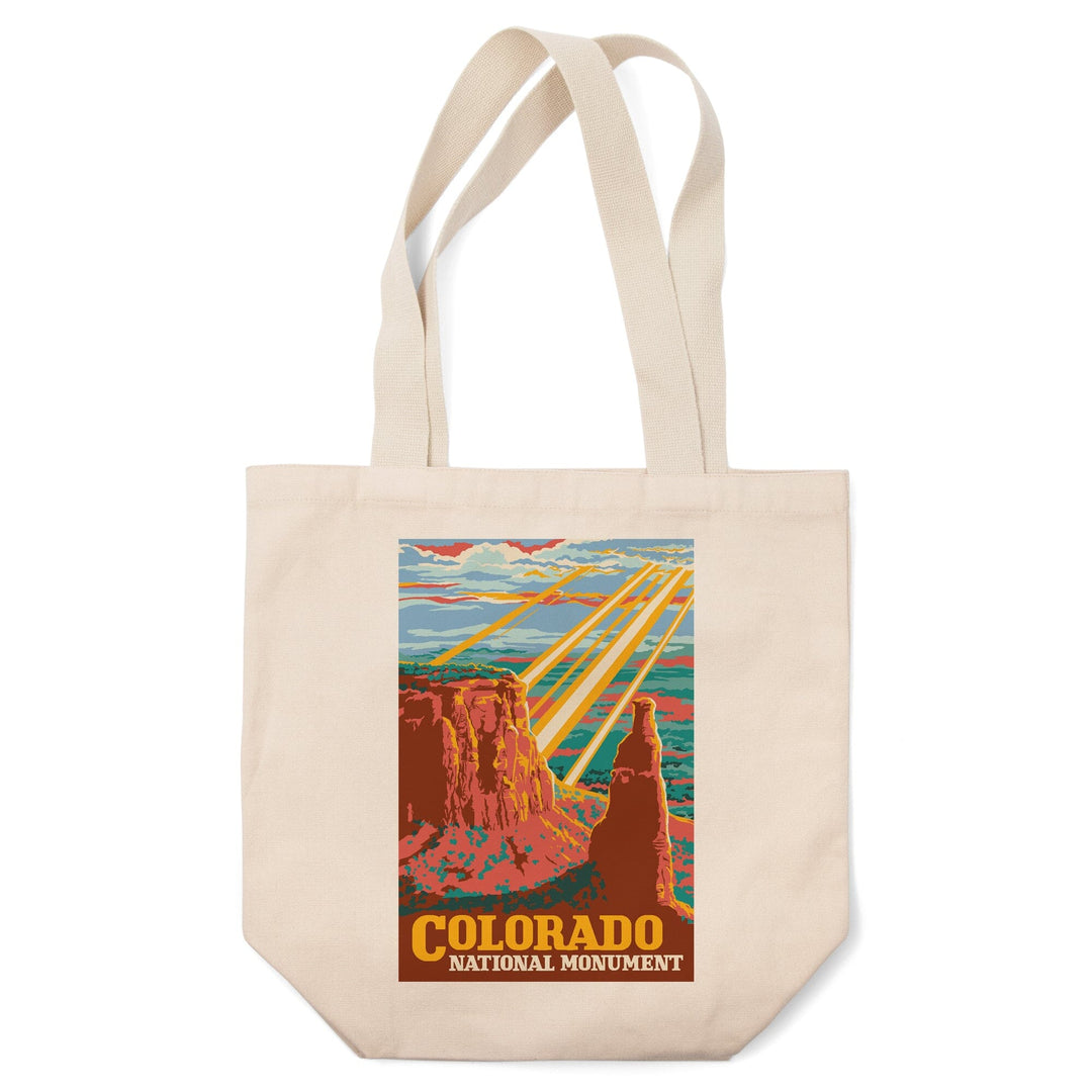 Colorado National Monument, Explorer Series, Tote Bag Totes Lantern Press 