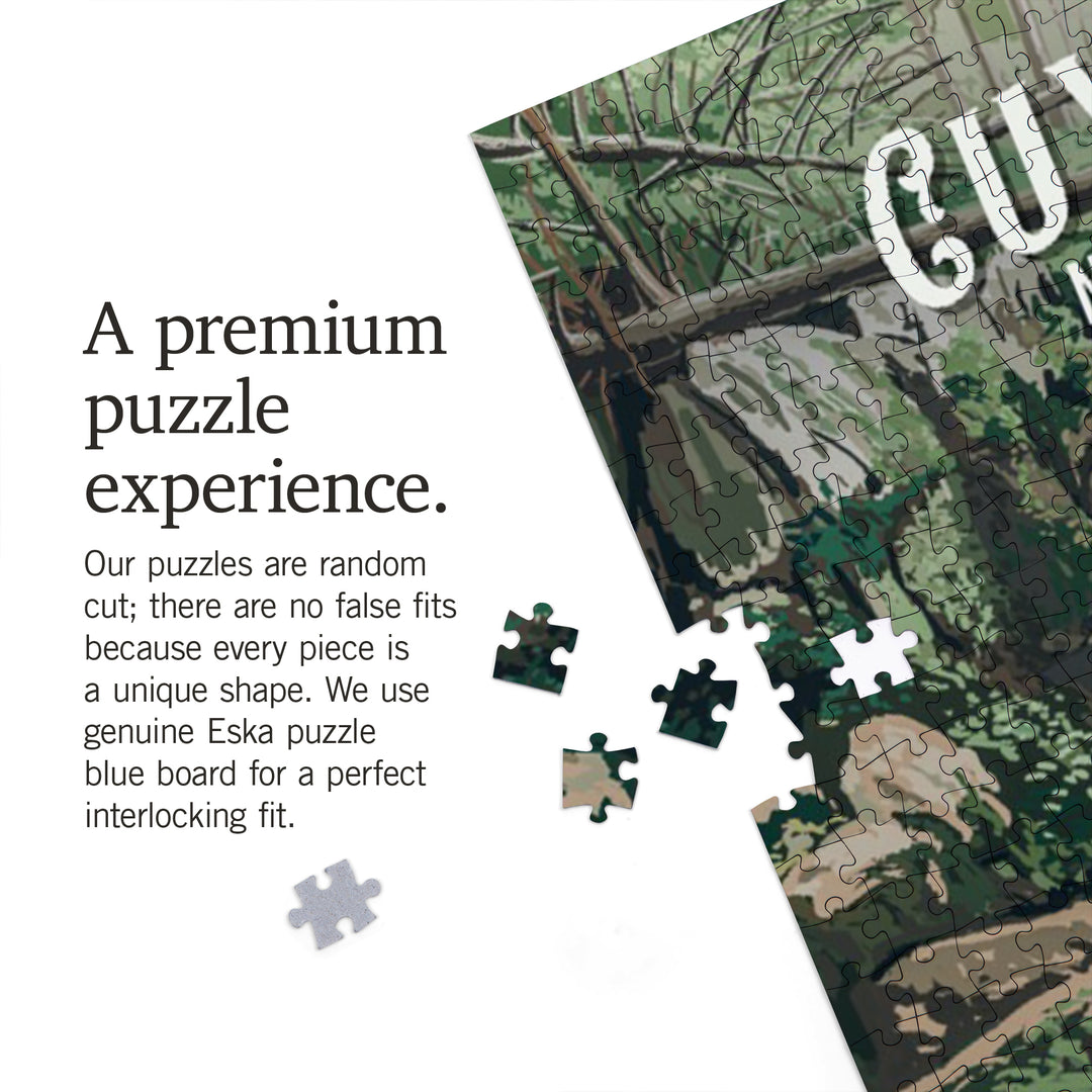 Cuyahoga Valley National Park, Ohio, Painterly National Park Series, Jigsaw Puzzle Puzzle Lantern Press 
