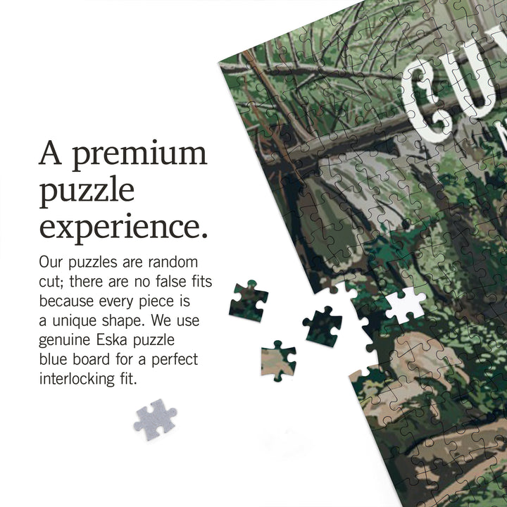 Cuyahoga Valley National Park, Ohio, Painterly National Park Series, Jigsaw Puzzle Puzzle Lantern Press 
