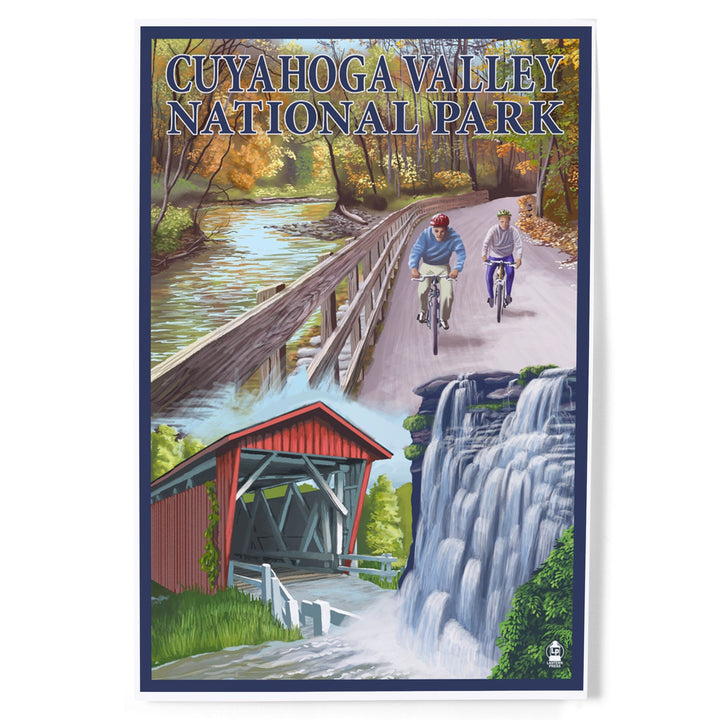 Cuyahoga Valley National Park, Ohio Views, Art & Giclee Prints Art Lantern Press 