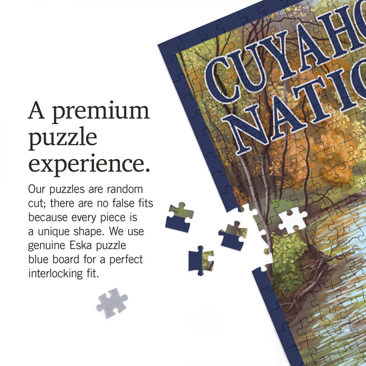 Cuyahoga Valley National Park, Ohio Views, Jigsaw Puzzle Puzzle Lantern Press 