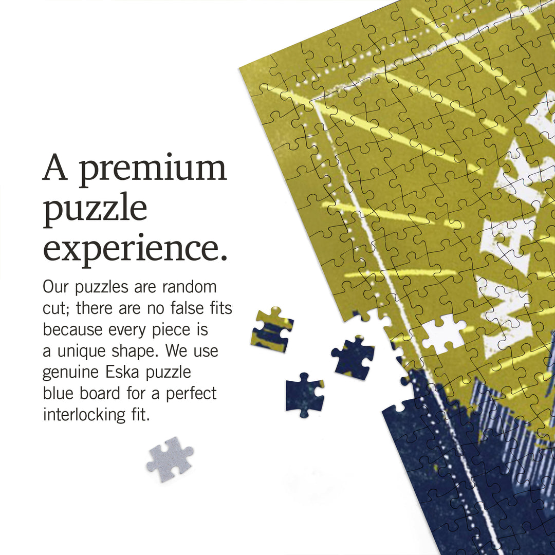 Lake Burton, Lake Life Series, Wake and Paddle, Landscape With Trees, 1000 Piece Jigsaw Puzzle