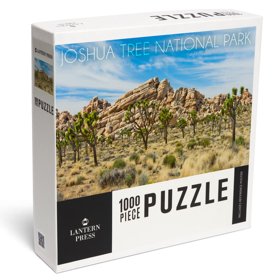 Joshua Tree National Park, California, Blue Sky and Rocks, 1000 Piece Jigsaw Puzzle