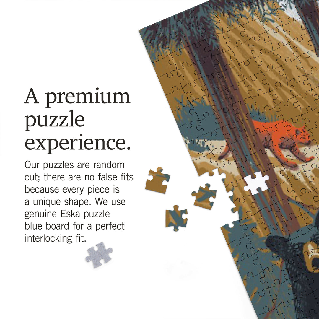 Wildlife Utopia, Forest, 1000 Piece Jigsaw Puzzle