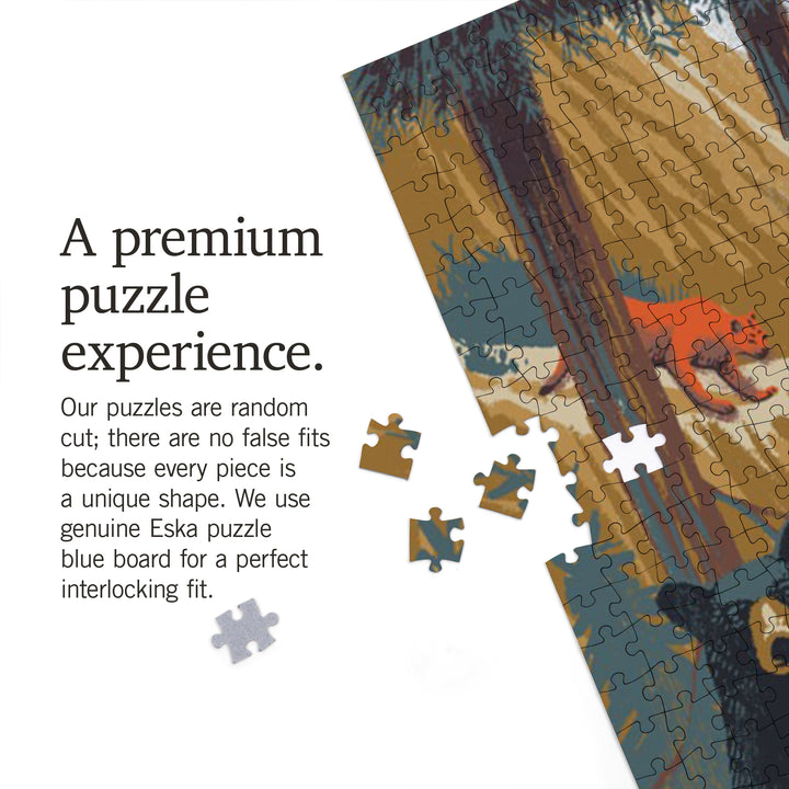 Wildlife Utopia, Forest, 1000 Piece Jigsaw Puzzle