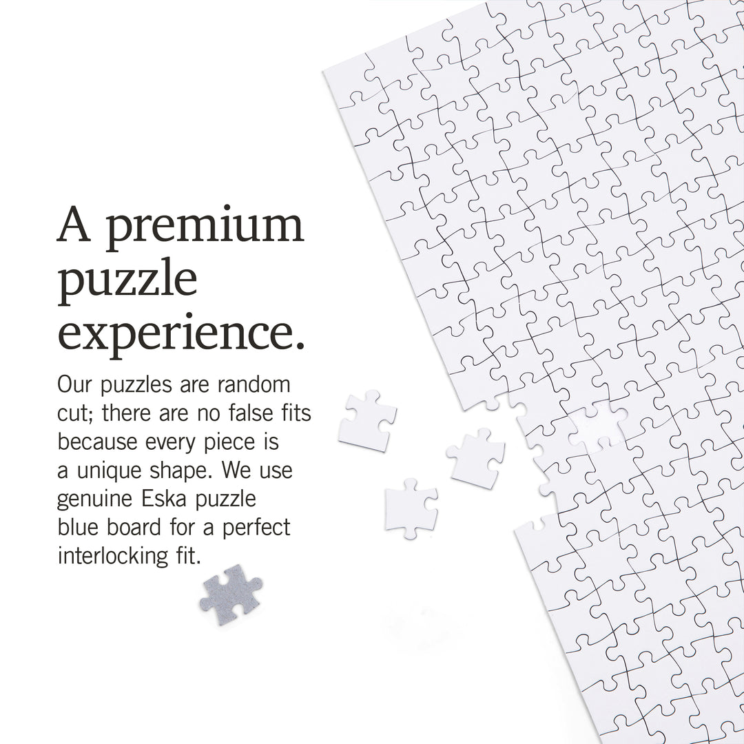 Beartooth, Montana, Live Free and Ride, Motorcycle, 1000 Piece Jigsaw Puzzle