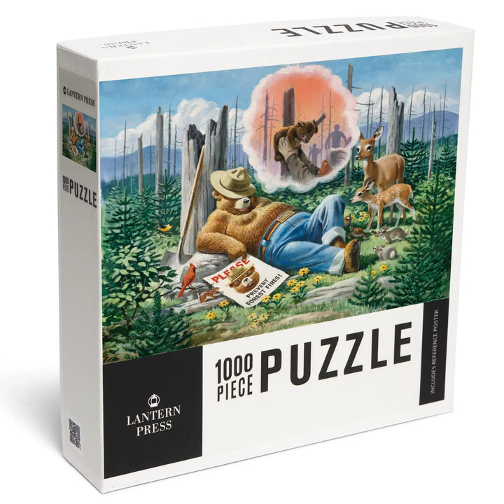 Smokey Bear, Dream of a Well-Remembered Forest Fire, Jigsaw Puzzle