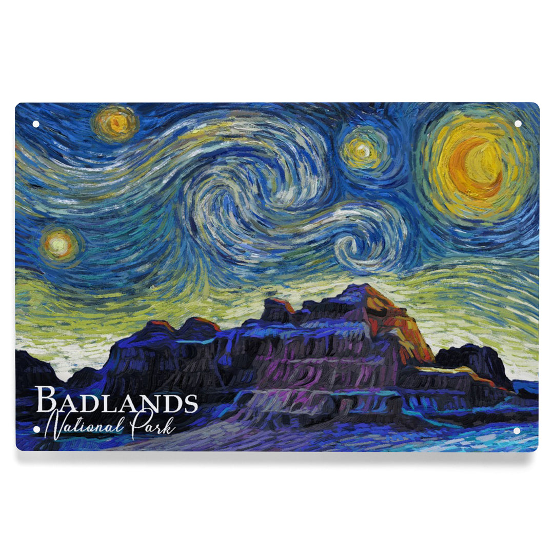 Badlands National Park, South Dakota, Starry Night