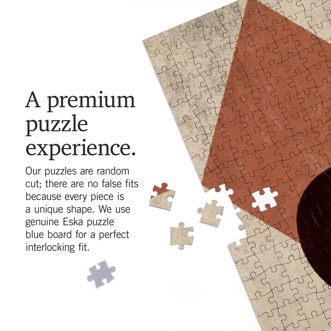 New Orleans, LA, Love Louisiana, Argyle with Fleur De Lis, 1000 Piece Jigsaw Puzzle