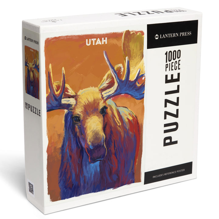 Utah, Vivid, Moose, 1000 Piece Jigsaw Puzzle