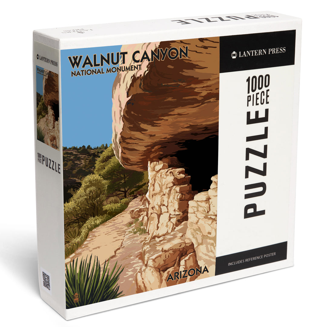 Walnut Canyon National Monument, Arizona, Jigsaw Puzzle