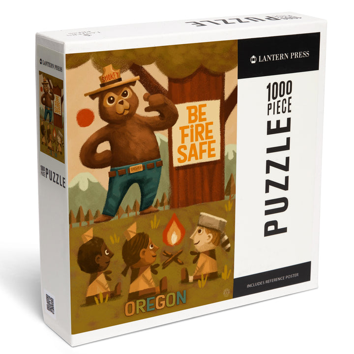 Oregon, Smokey Bear, Fire Safety School, 1000 Piece Jigsaw Puzzle