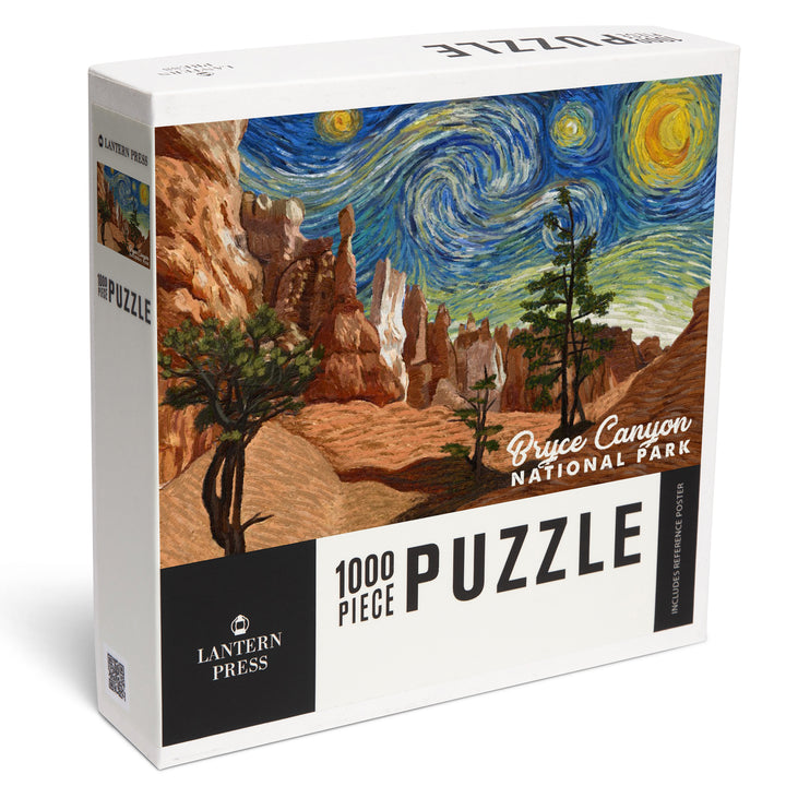 Bryce Canyon National Park, Starry Night National Park Series, Jigsaw Puzzle