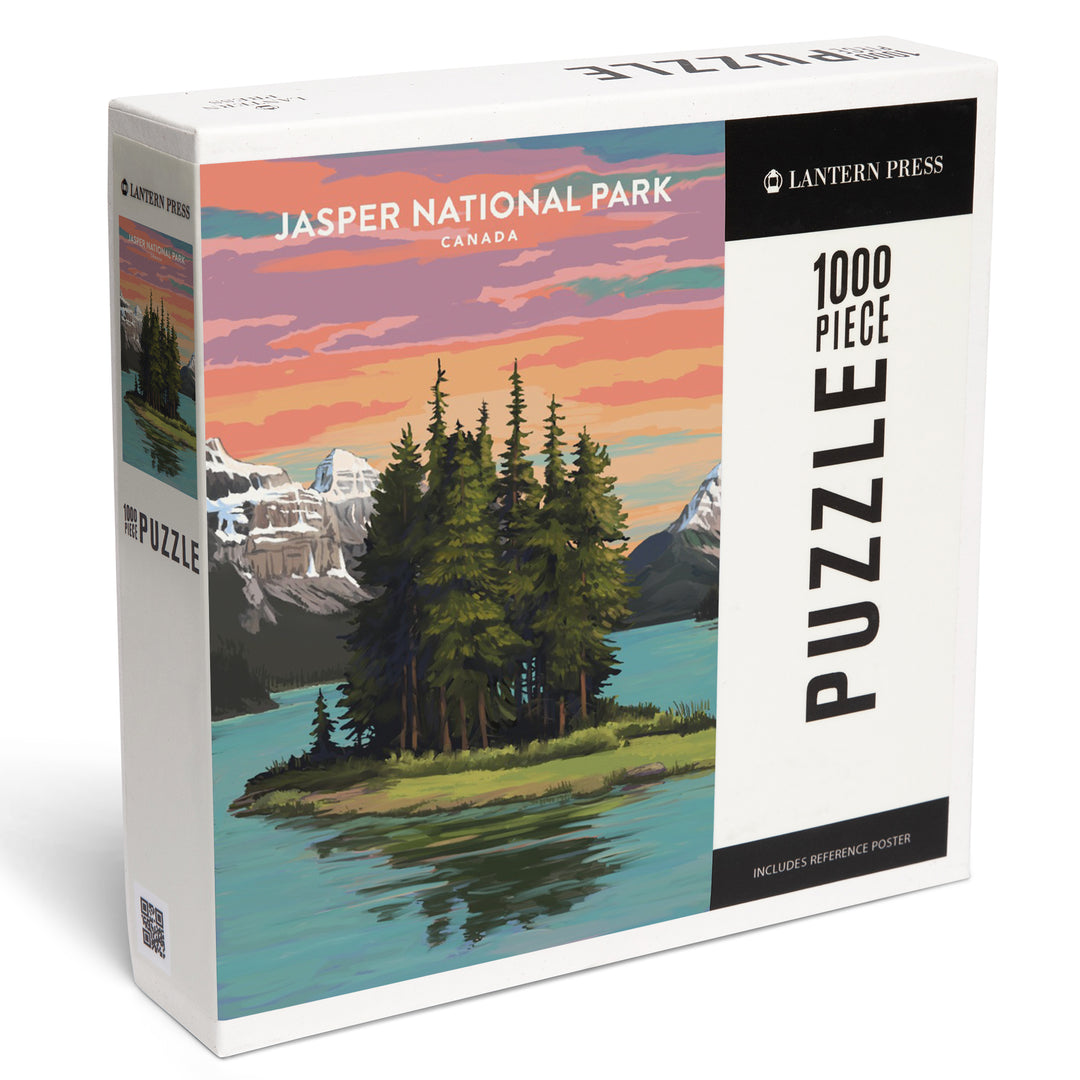 Jasper National Park, Canada, 1000 Piece Jigsaw Puzzle