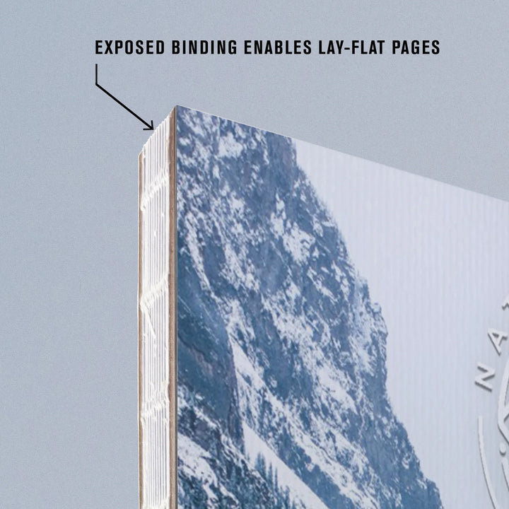 Lined 6x9 Journal, Banff National Park, Canada, Lake Louise, Photography, Lay Flat, 193 Pages, FSC paper