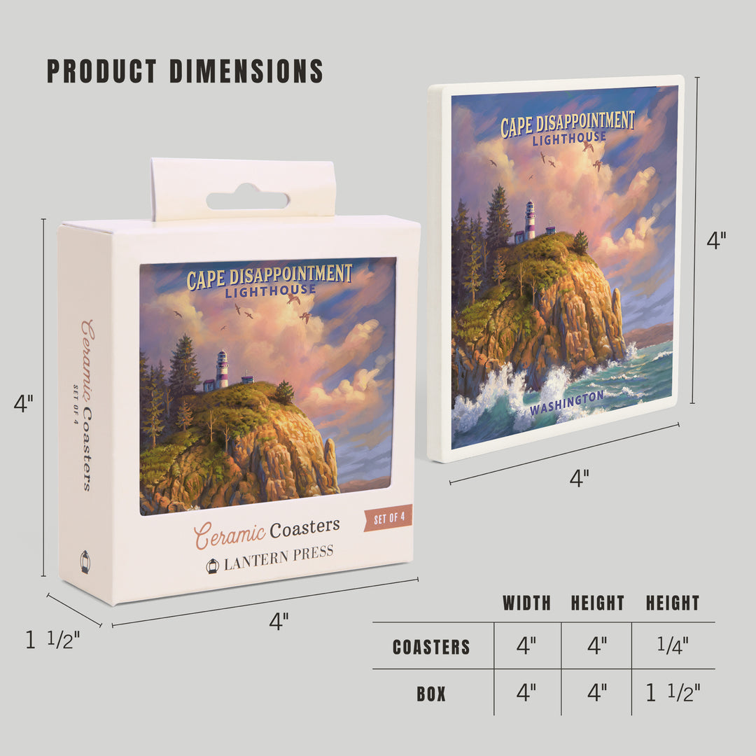 The Columbia-Pacific Coast, Washington 123307, Coasters