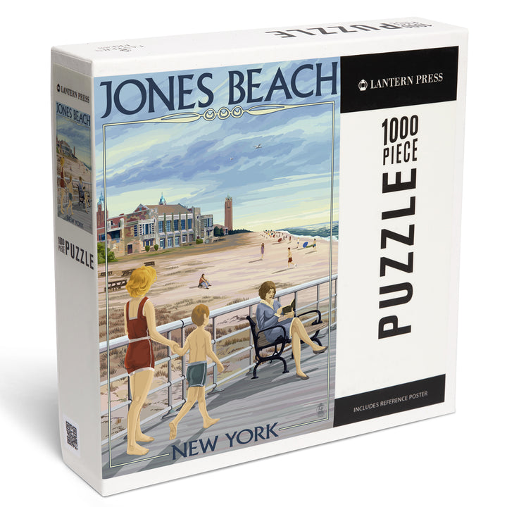 Jones Beach Scene, New York, Jigsaw Puzzle