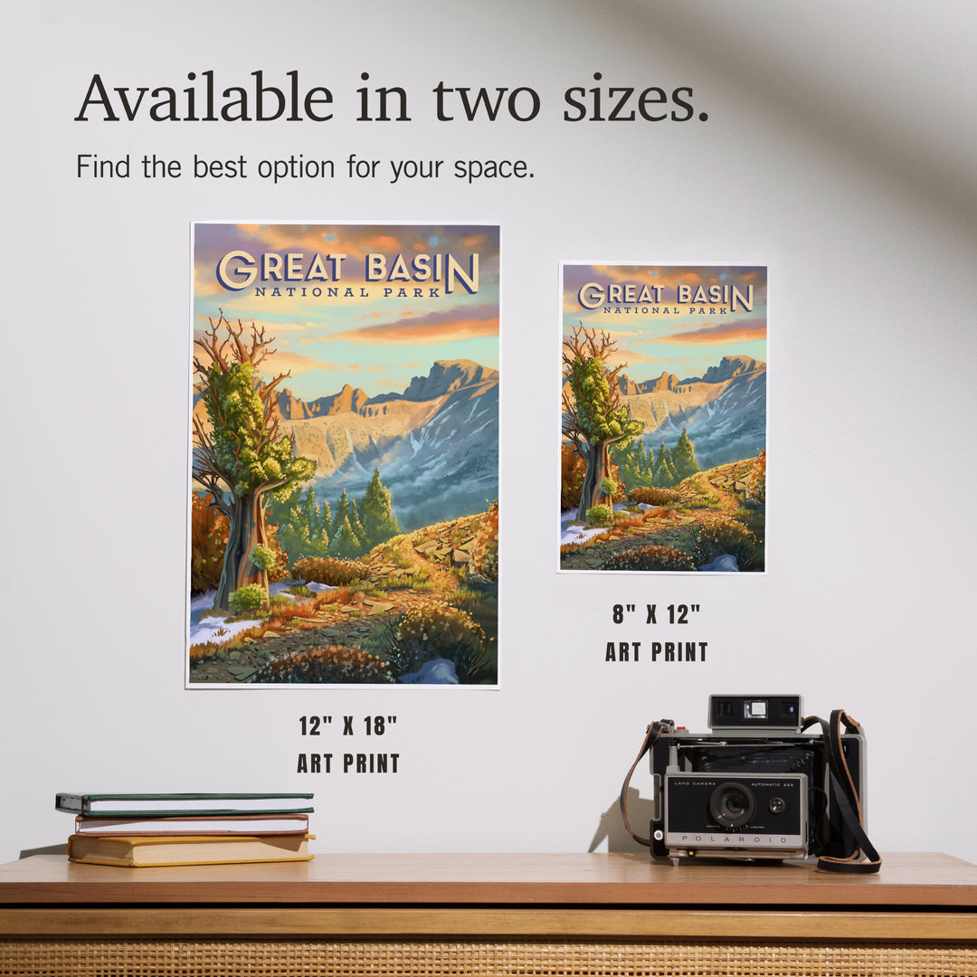 Great Basin National Park, Nevada, Oil Painting, Art & Giclee Prints