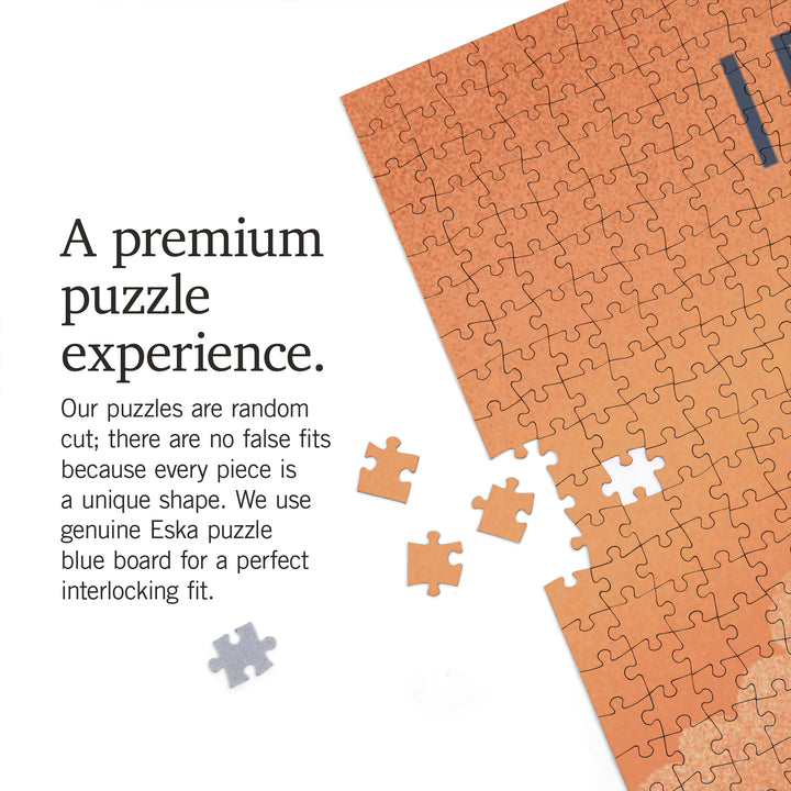 Idaho, Black Bear, Litho, 1000 Piece Jigsaw Puzzle