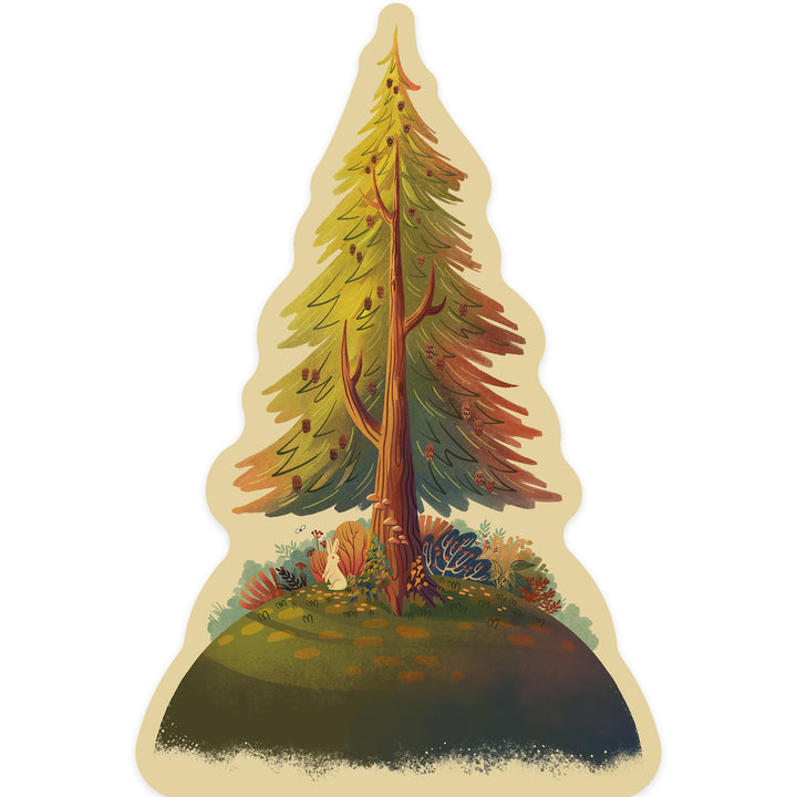 Storybook, Evergreen, Vinyl Sticker