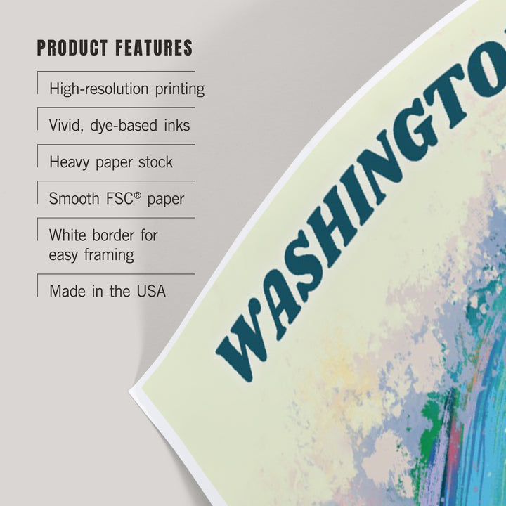 Washington, Vitamin Sea, Coastal Series, Surfer Girl, Art & Giclee Prints
