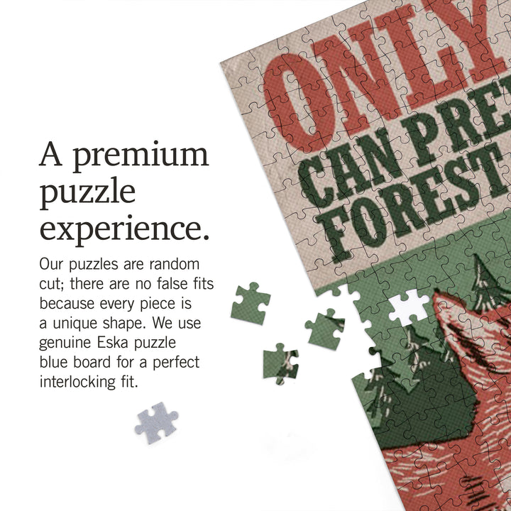 Arizona, Smokey Bear and Woodland Creatures, Jigsaw Puzzle