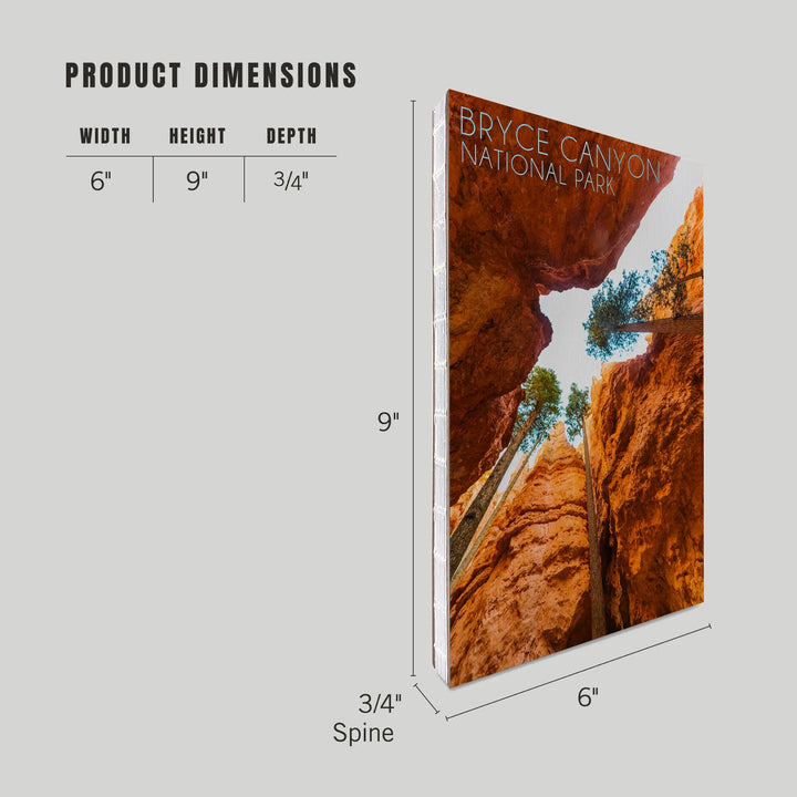 Lined 6x9 Journal, Bryce Canyon National Park, Utah, Navajo Loop Trail, Lay Flat, 193 Pages, FSC paper