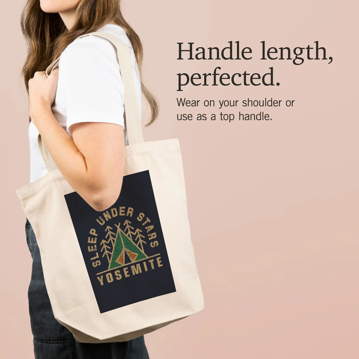 Yosemite National Park, California, Sleep Under Stars,, Tote Bag