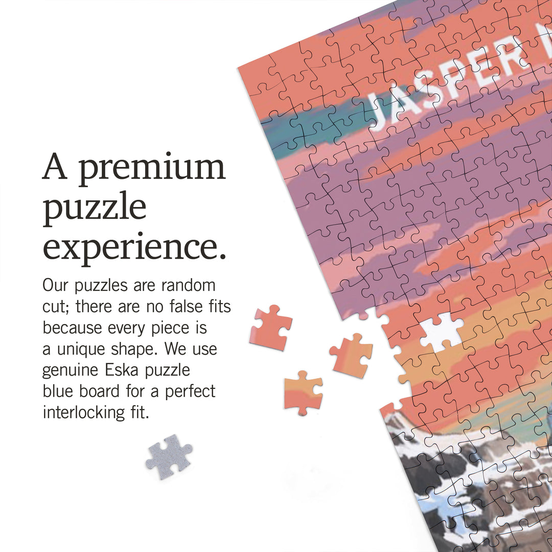 Jasper National Park, Canada, 1000 Piece Jigsaw Puzzle