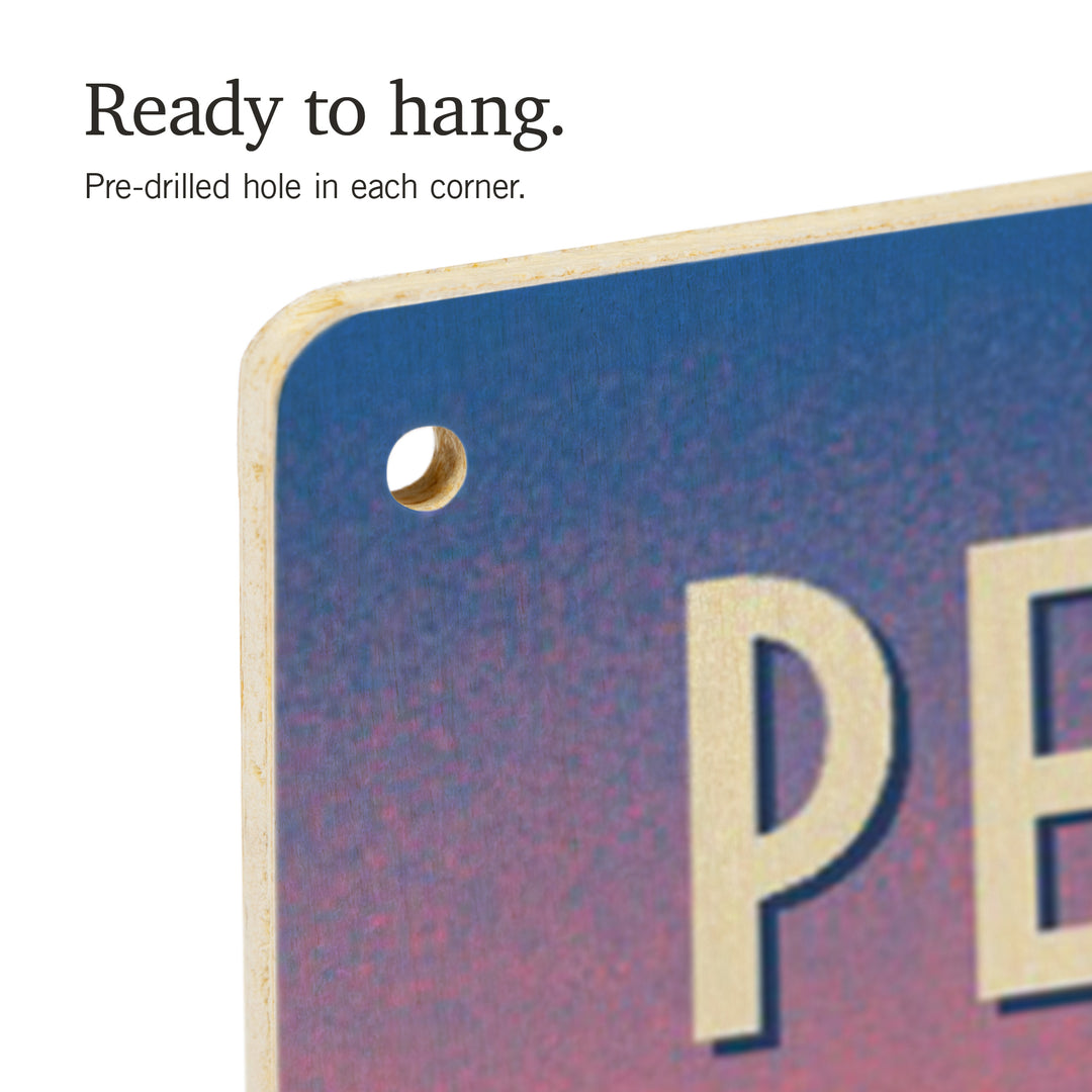 Pennsylvania, Shred the Gnar, Snowboarding, Wood Signs and Postcards