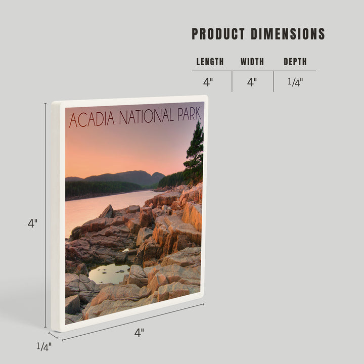 Acadia National Park, Maine, Rocks and Water, Coasters