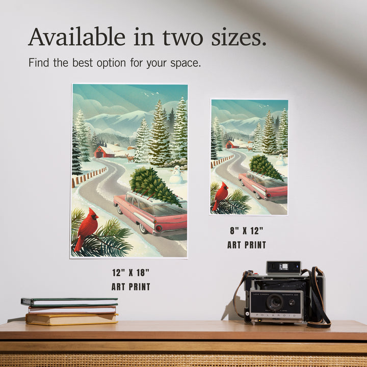 Holiday Tradition, Christmas Tree Farm, Art & Giclee Prints