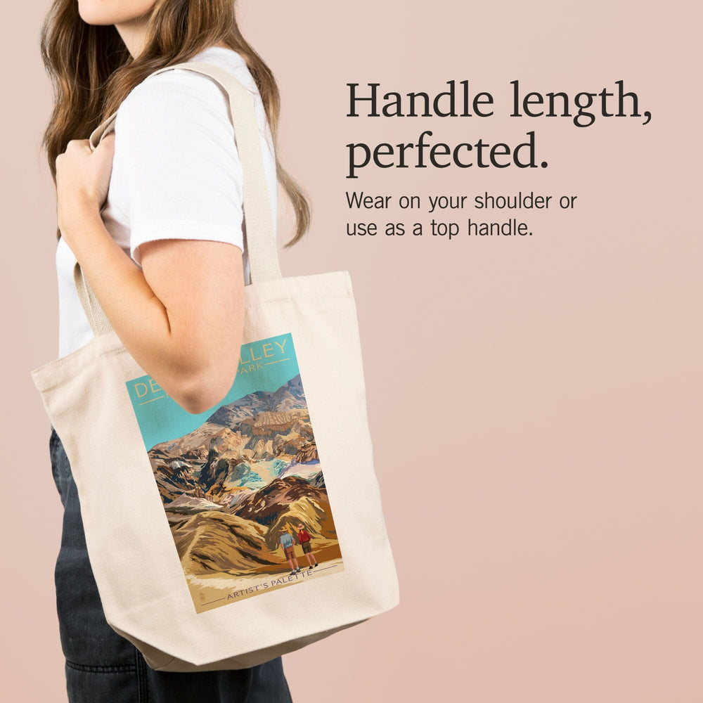 Death Valley National Park, California, Artist's Palette, Painterly Series, Tote Bag Totes Lantern Press 