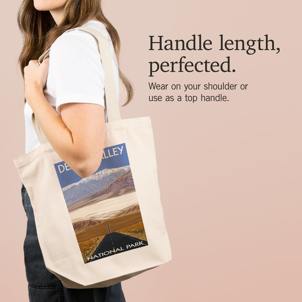 Death Valley National Park, California, Highway View, Tote Bag Totes Lantern Press 