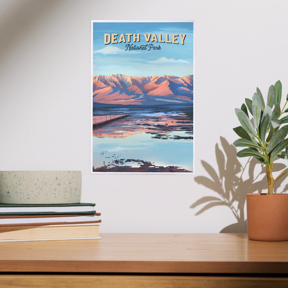 Death Valley National Park, California, Oil Painting, Art & Giclee Prints Art Lantern Press 