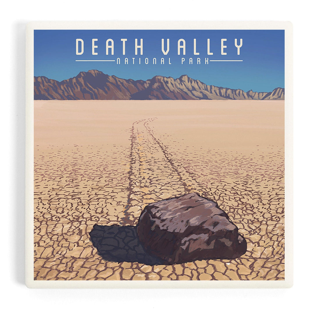 Death Valley National Park, California, Racetrack Playa, Coasters Coasters Lantern Press 