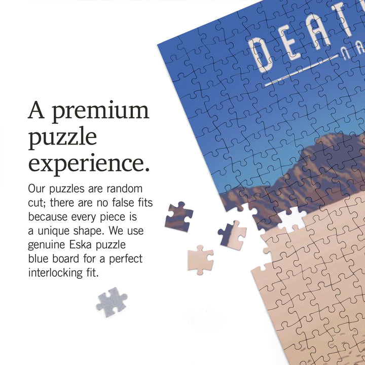 Death Valley National Park, California, Racetrack Playa, Jigsaw Puzzle Puzzle Lantern Press 
