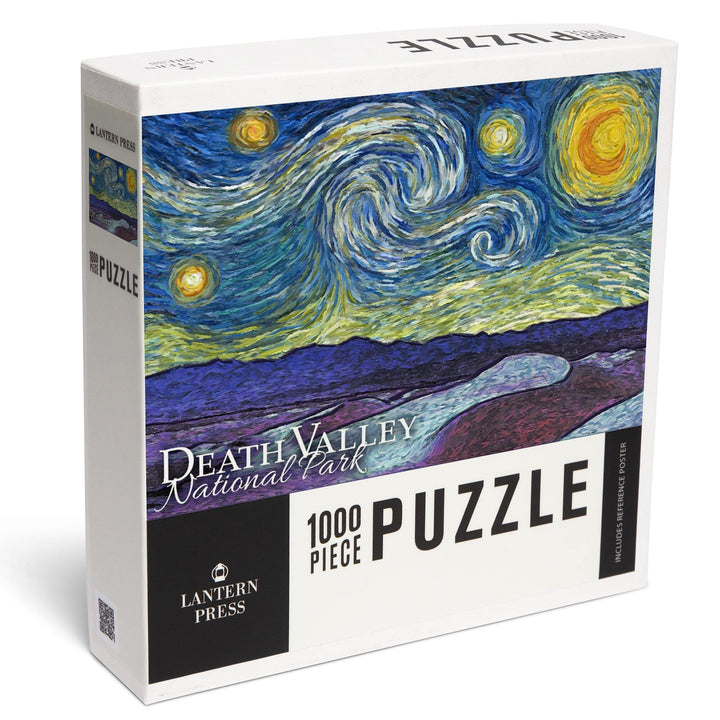 Death Valley National Park, California, Starry Night, Jigsaw Puzzle Puzzle Lantern Press 
