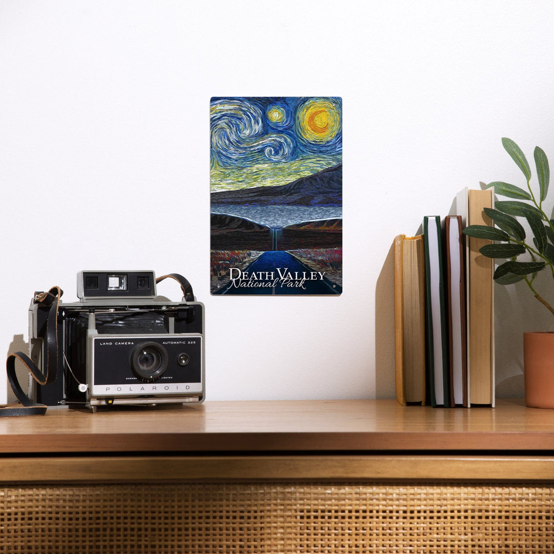 Death Valley National Park, California, Starry Night National Park Series Metal Lantern Press 