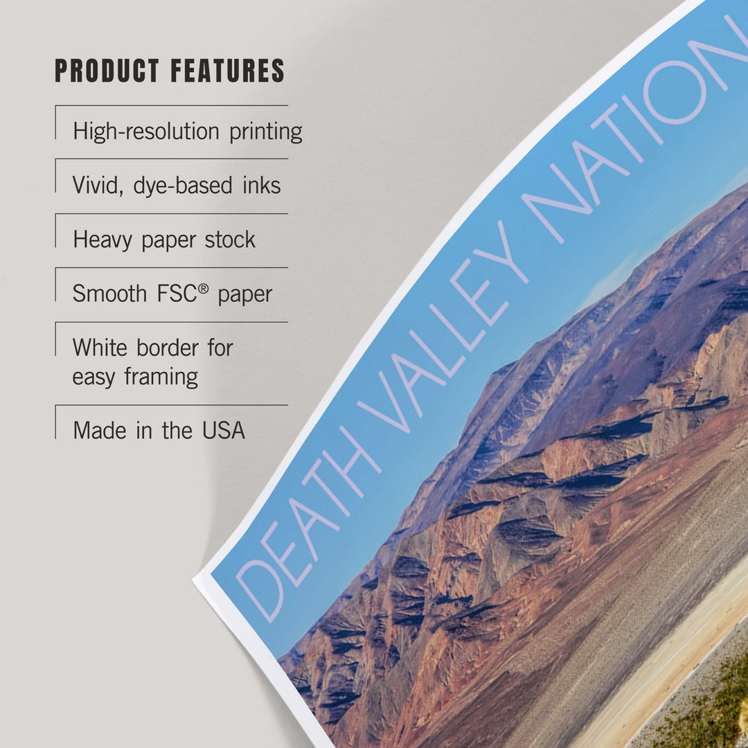 Death Valley National Park, Road, Art & Giclee Prints Art Lantern Press 