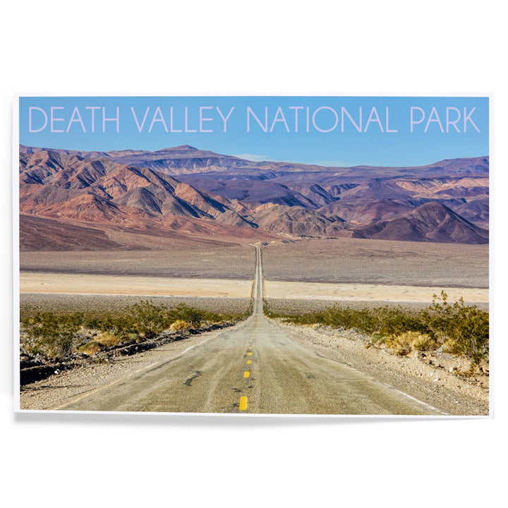 Death Valley National Park, Road, Art & Giclee Prints Art Lantern Press 