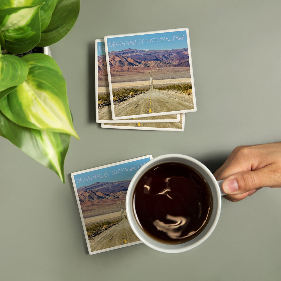 Death Valley National Park, Road, Coasters Coasters Lantern Press 