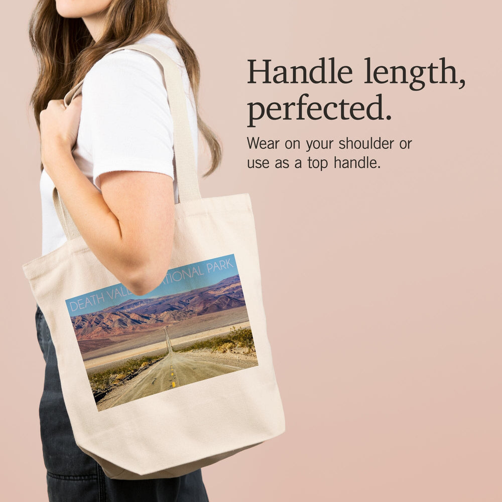 Death Valley National Park, Road, Tote Bag Totes Lantern Press 