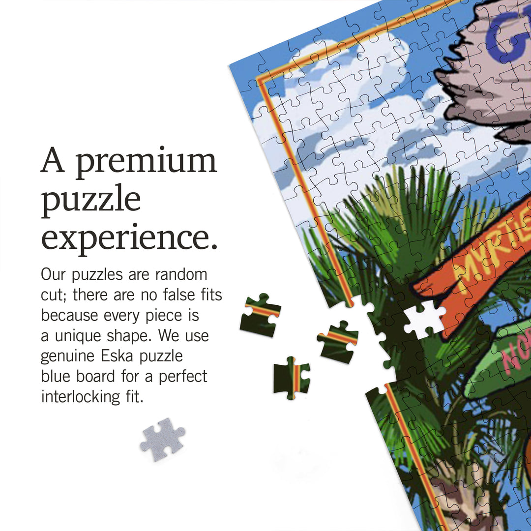 Myrtle Beach State Park, Destinations Sign, 1000 Piece Jigsaw Puzzle