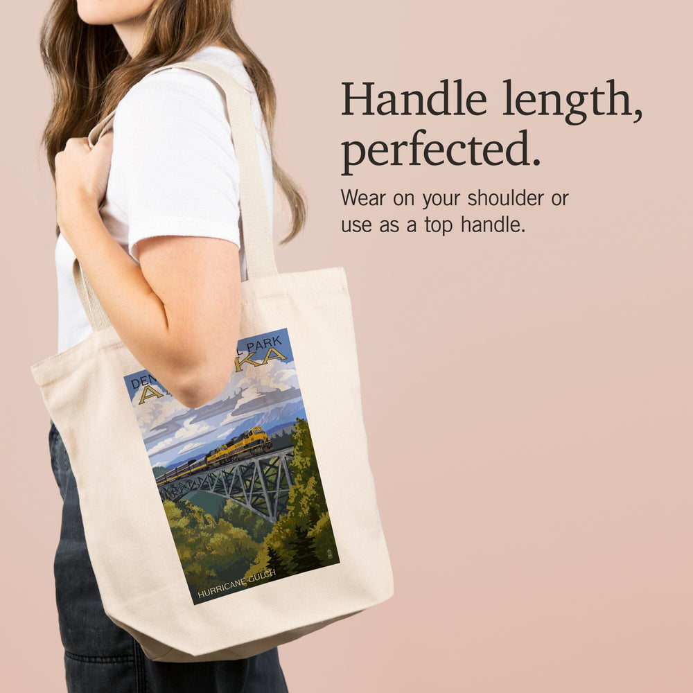 Denali National Park, Alaska, Hurricane Gulch, Tote Bag Totes Lantern Press 